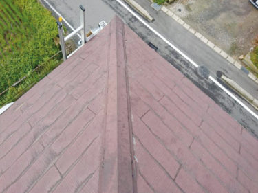 Y様邸 カラーベスト棟板金復旧リフォーム事例