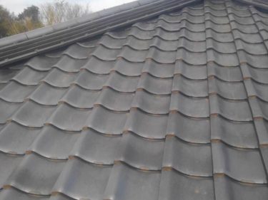 我孫子市　Ｓ様邸　棟積み直し漆喰塗り事例