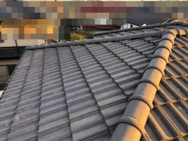東金市　Ｈ様邸　モニエル瓦棟取り直し事例