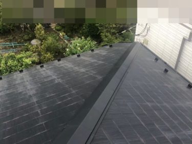 白井市　T様邸　コロニアル棟板金交換工事