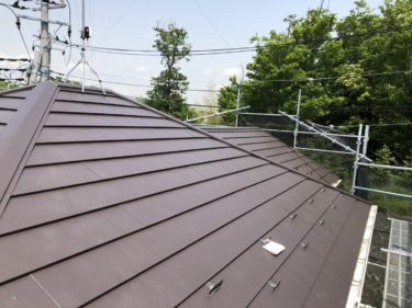 千葉県船橋市　O様邸　ガルバリウム鋼板カバー工法