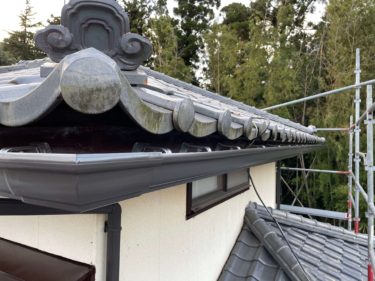 印西市　E様邸　雨樋掛け替え工事